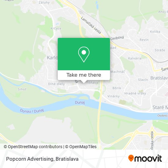 Popcorn Advertising map