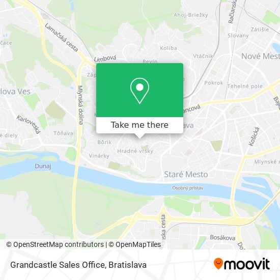 Grandcastle Sales Office map