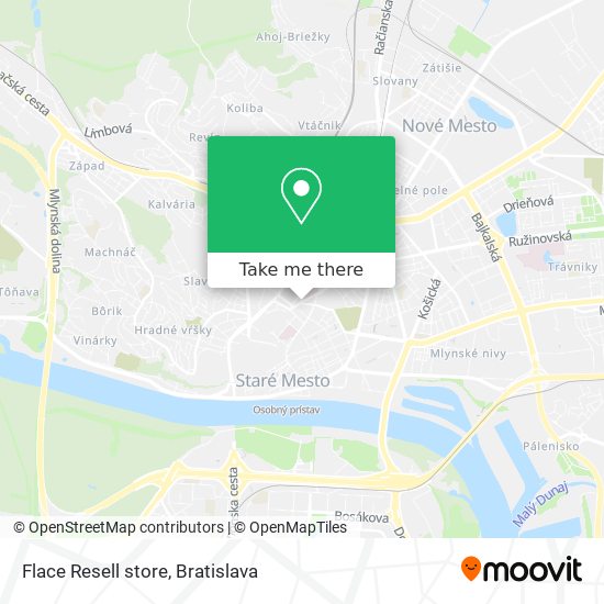 Flace Resell store map