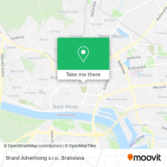Brand Advertising s.r.o. map