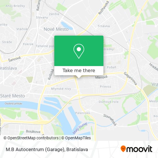 M.B Autocentrum (Garage) map