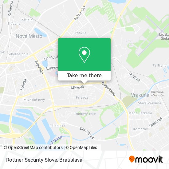 Rottner Security Slove map