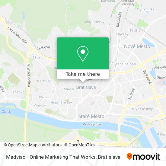 Madviso - Online Marketing That Works map