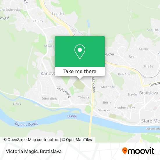 Victoria Magic map