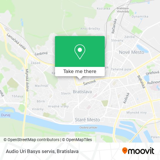 Audio Uri Basys servis map