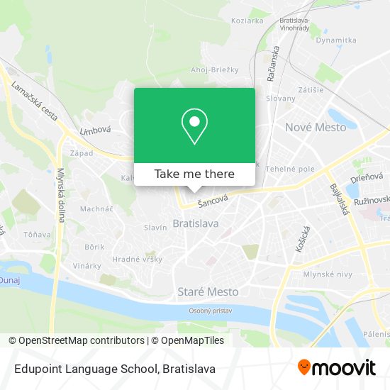 Edupoint Language School map
