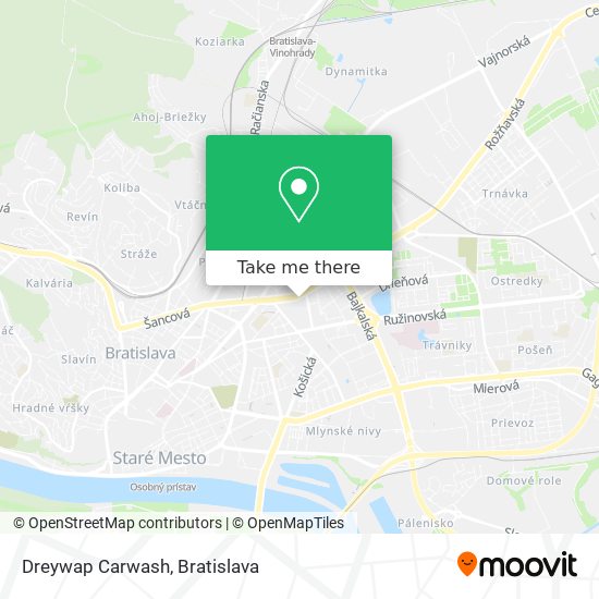 Dreywap Carwash map