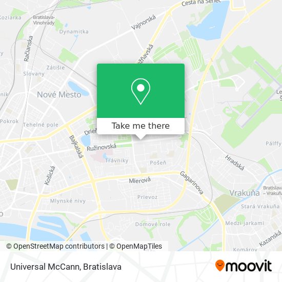 Universal McCann map