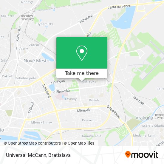 Universal McCann map