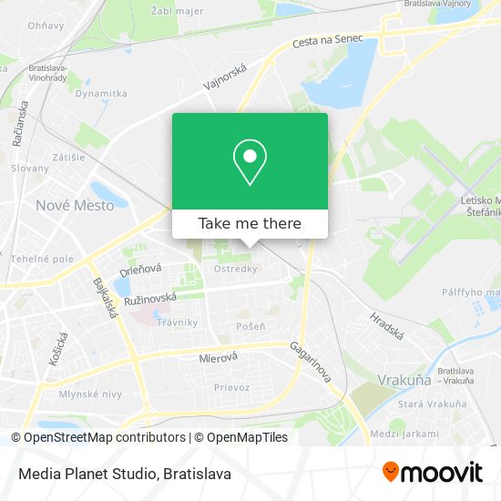 Media Planet Studio map