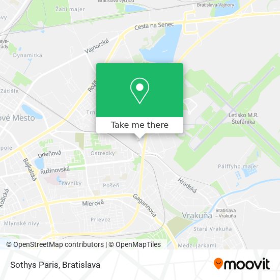 Sothys Paris map