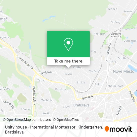 Unity house - International Montessori Kindergarten map