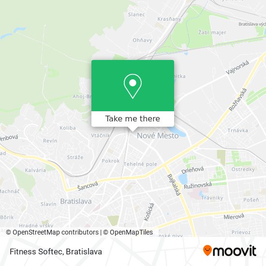 Fitness Softec map