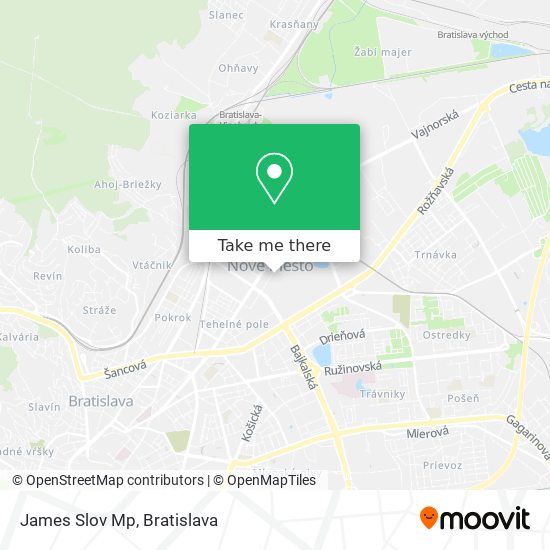 James Slov Mp map