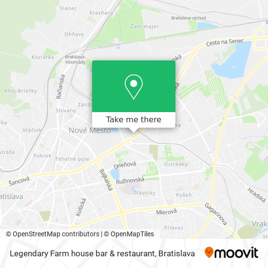 Legendary Farm house bar & restaurant map