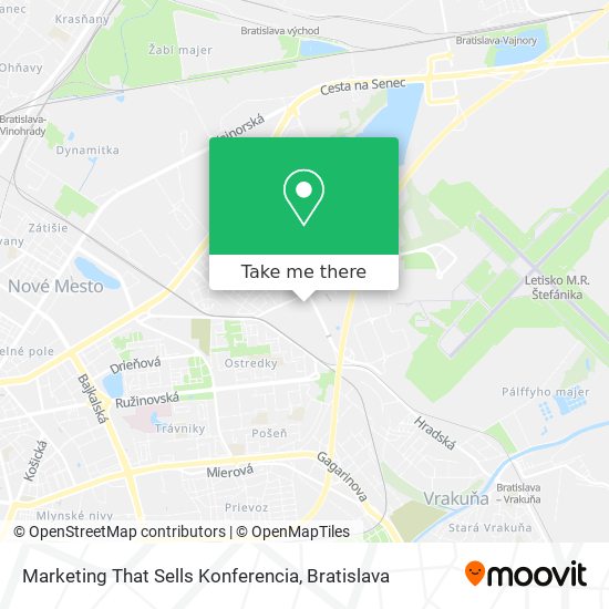 Marketing That Sells Konferencia map