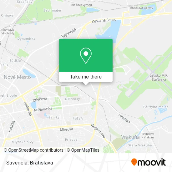 Savencia map