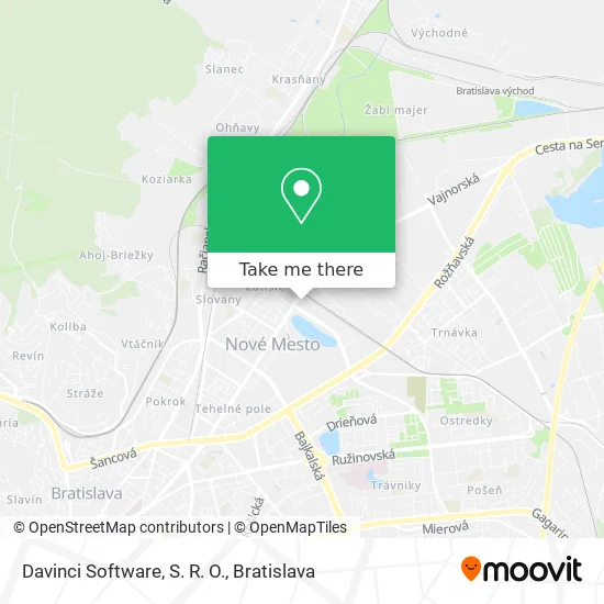 Davinci Software, S. R. O. map