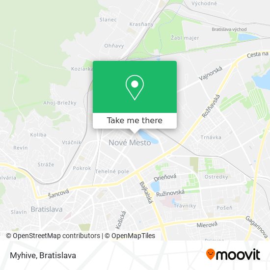 Myhive map