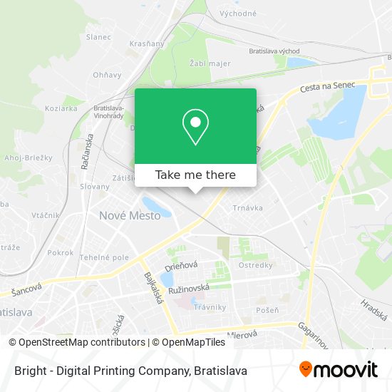 Bright - Digital Printing Company map