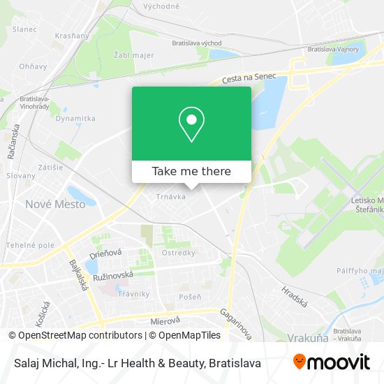 Salaj Michal, Ing.- Lr Health & Beauty map