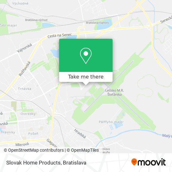Slovak Home Products map