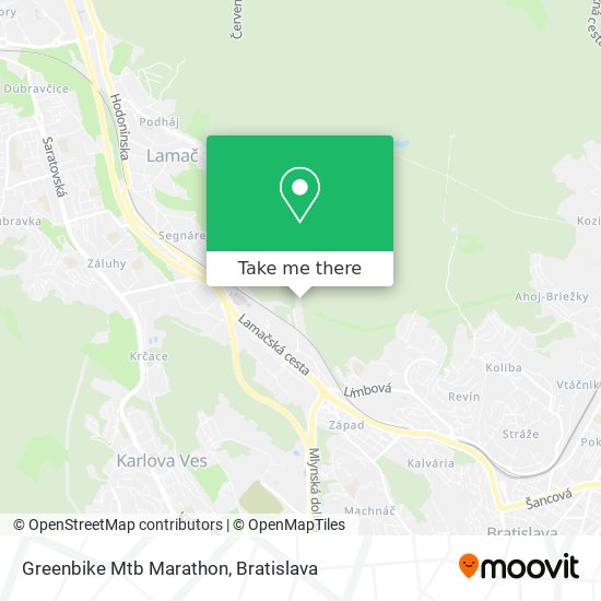 Greenbike Mtb Marathon map