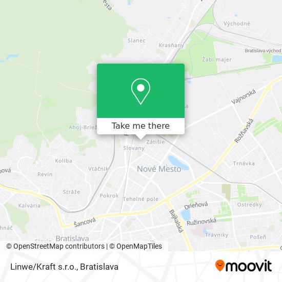 Linwe/Kraft s.r.o. map