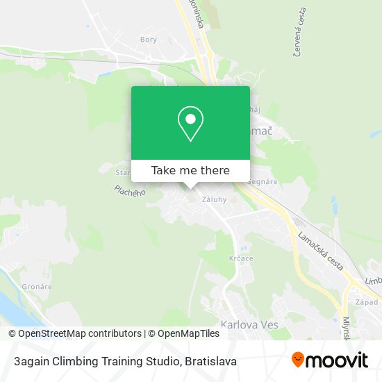 3again Climbing Training Studio map