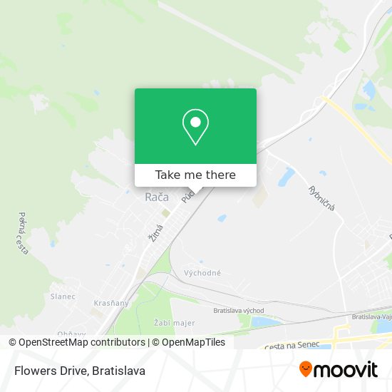 Flowers Drive map