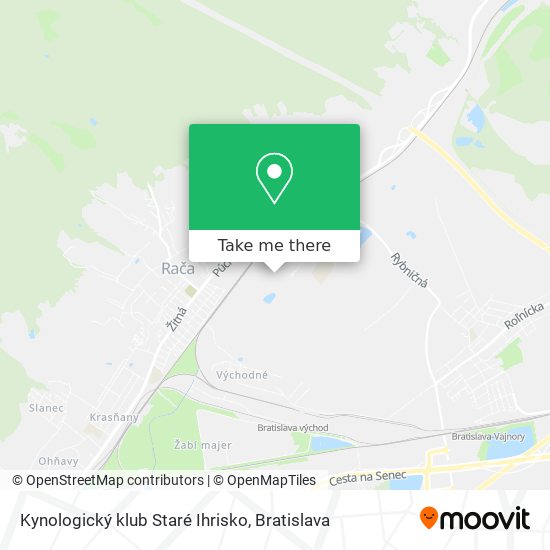 Kynologický klub Staré Ihrisko map