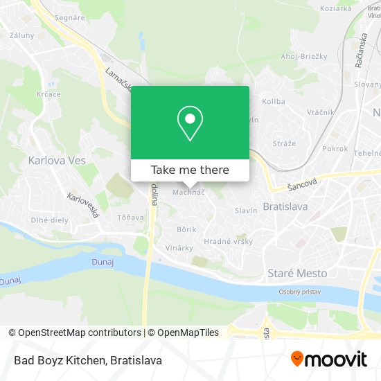 Bad Boyz Kitchen map