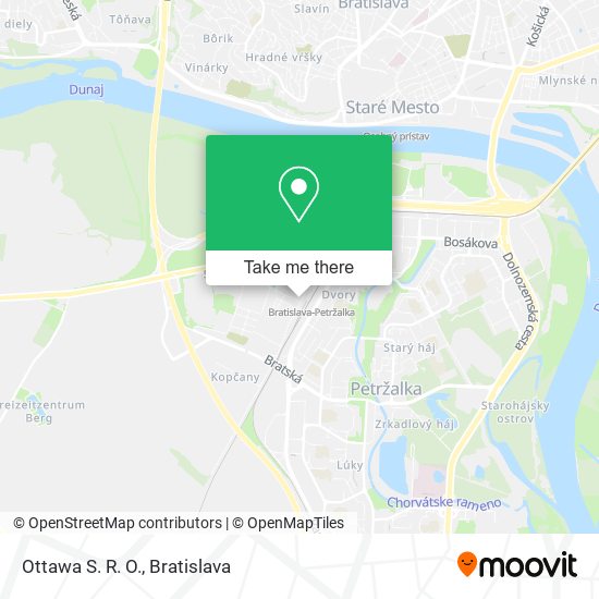 Ottawa S. R. O. map