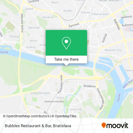 Bubbles Restaurant & Bar map
