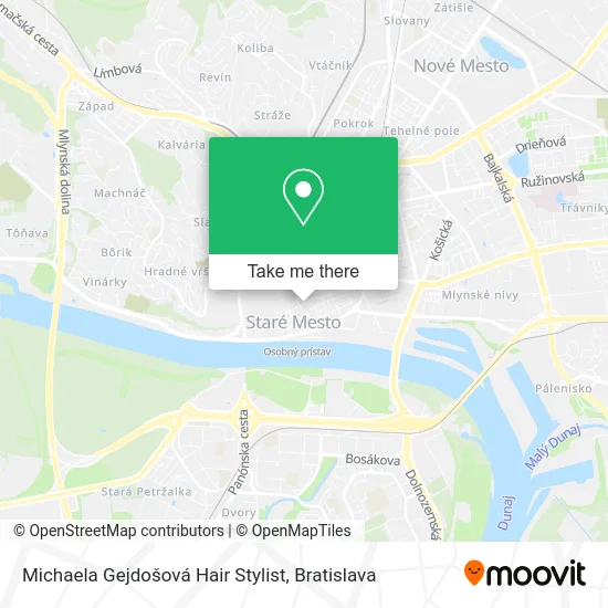 Michaela Gejdošová Hair Stylist map