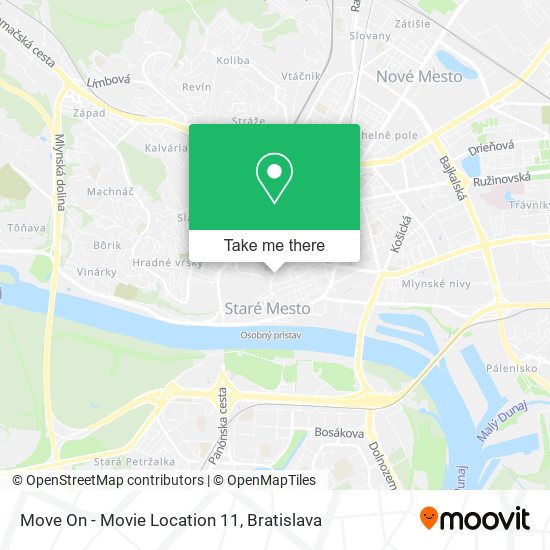 Move On - Movie Location 11 map