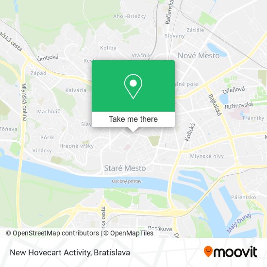 New Hovecart Activity map