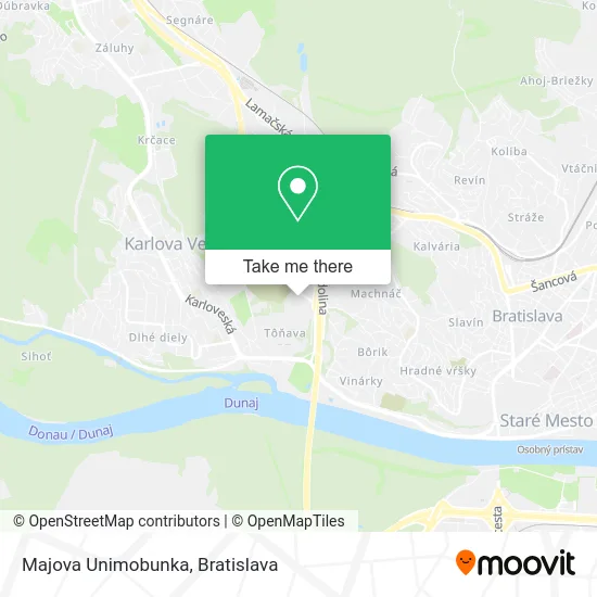 Majova Unimobunka map