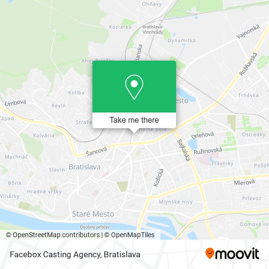 Facebox Casting Agency map