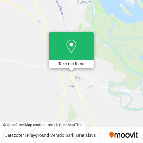Jatszoter /Playground Verado park map