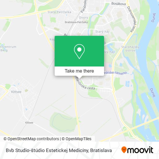 Bvb Studio-štúdio Estetickej Medicíny map