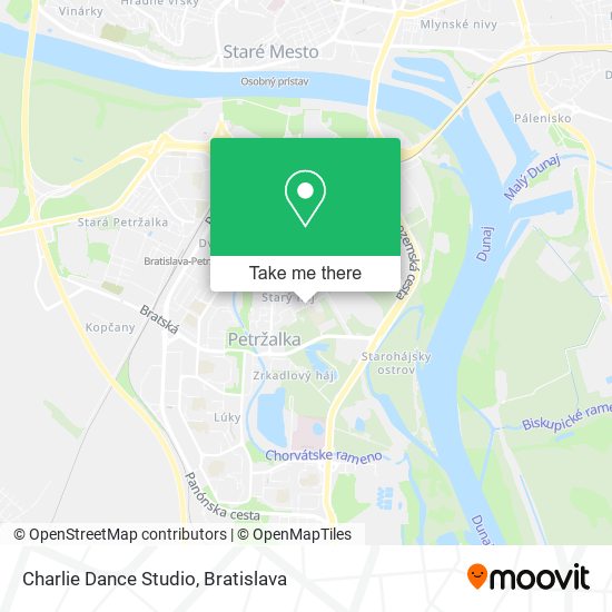 Charlie Dance Studio map