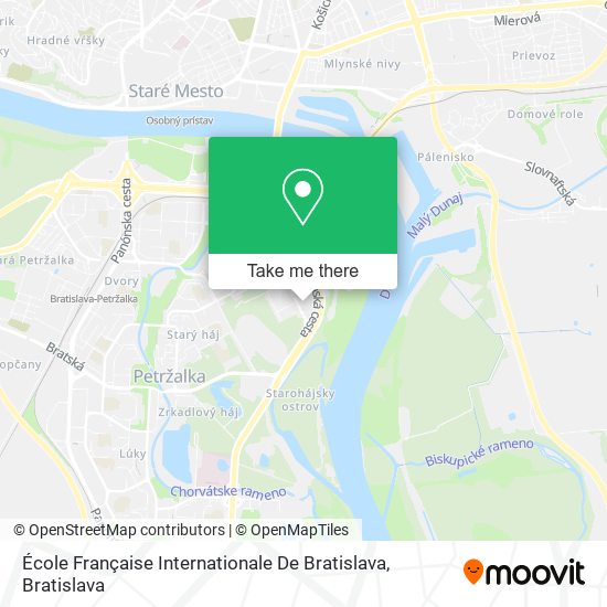 École Française Internationale De Bratislava map