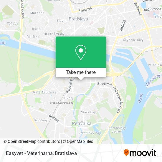 Easyvet - Veterinarna map