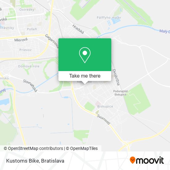 Kustoms Bike map