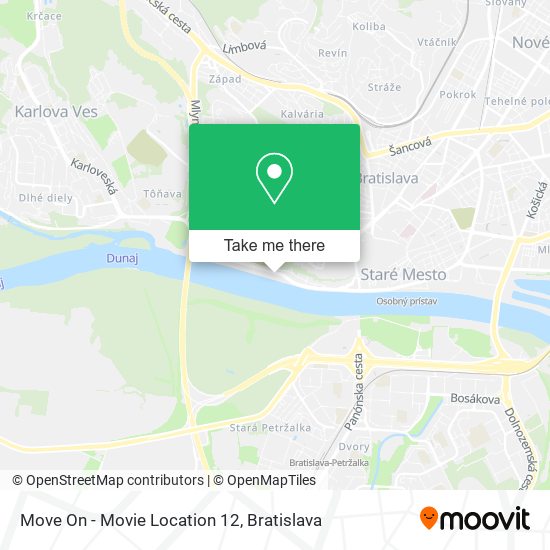 Move On - Movie Location 12 map