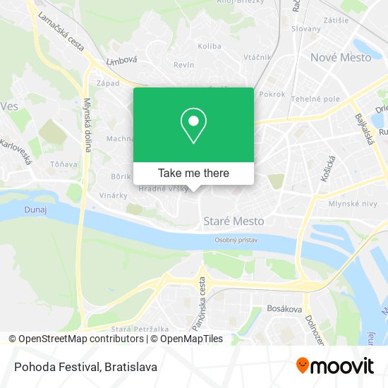 Pohoda Festival map