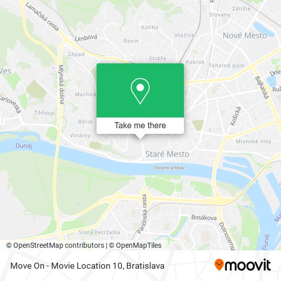 Move On - Movie Location 10 map