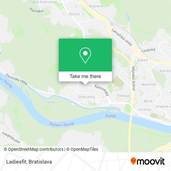 Ladiesfit map