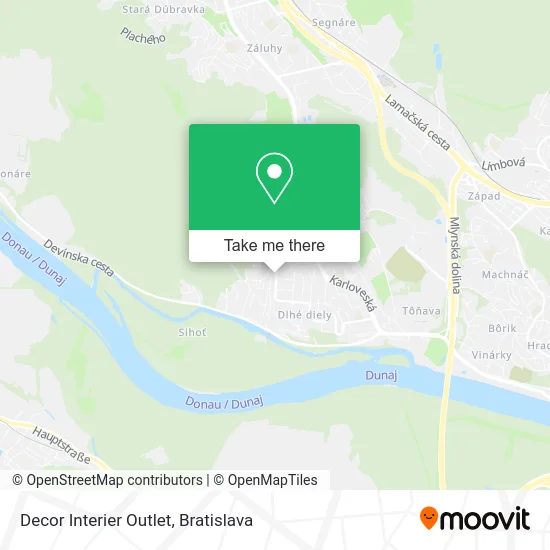 Decor Interier Outlet map